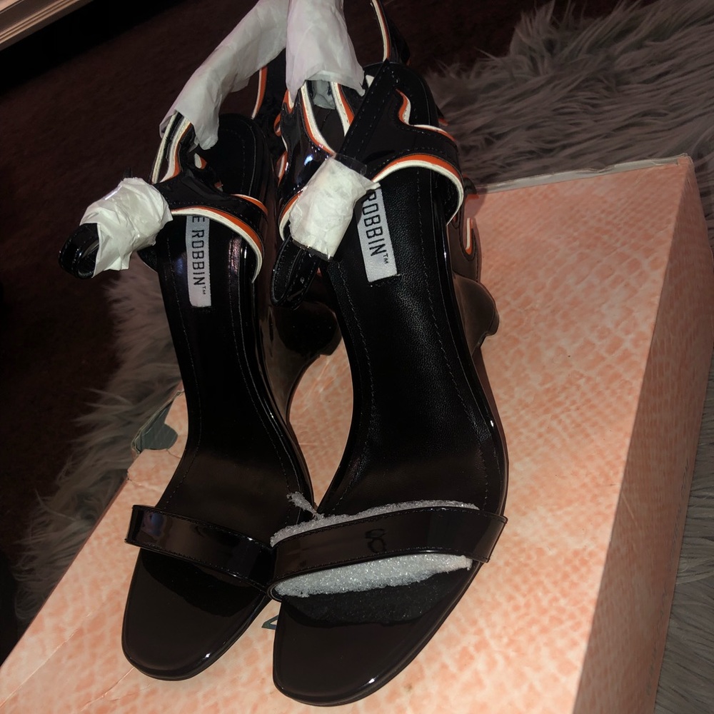 Pair of Flame Wedge Heels! 🔥